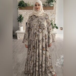 Floral Long Sleeve Dress